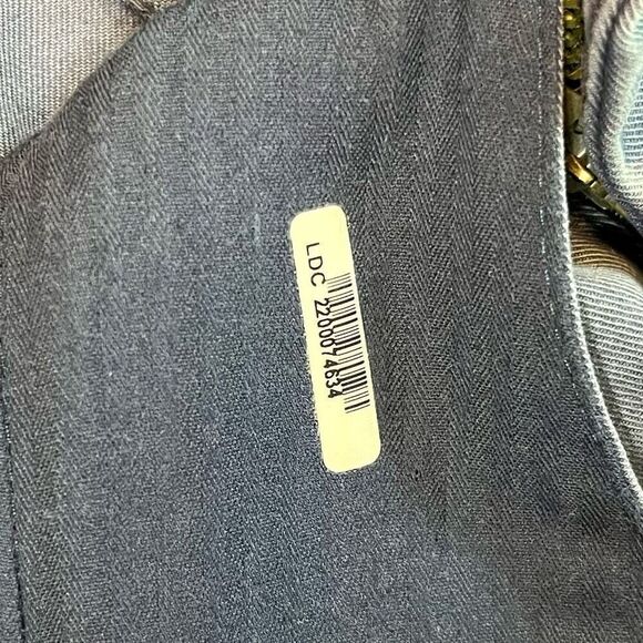 Banana Republic Straight Fit Emerson Navy Ship Blue Pants 32/34 - Picture 9 of 13